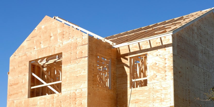 Estructura vivienda de madera - Arquitectura sostenible